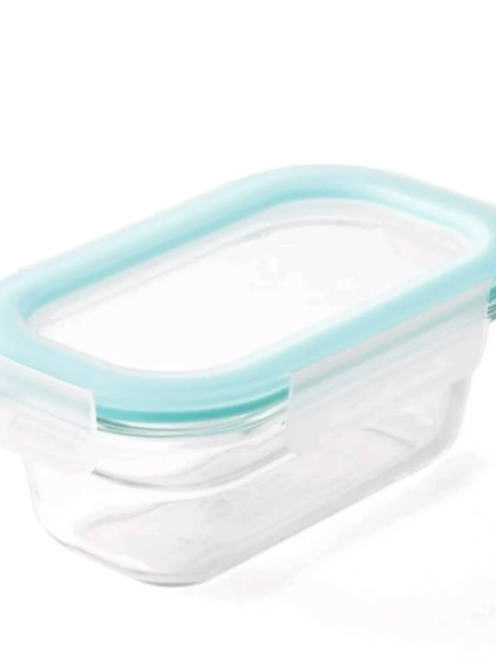 Member's Mark Glass Food Storage Containers with Aqua Lids - Set of 12 Unopened